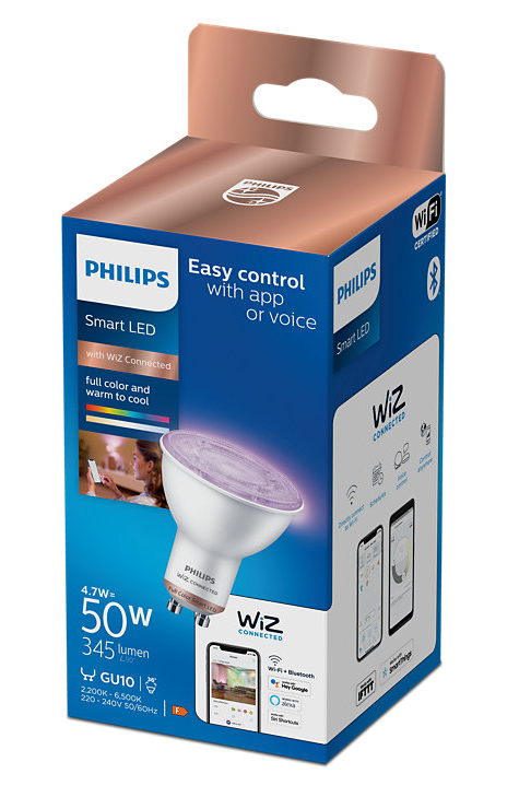 LAMPADA RGB 4.7W WFB LED GU10